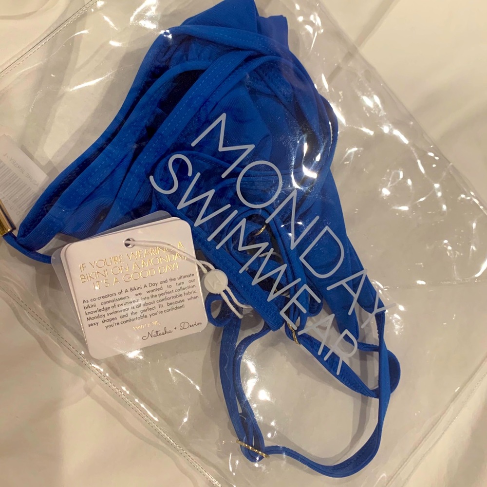 Azure Monday Swimwear Barbados Top sizeL BRAND NEW